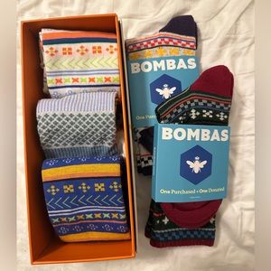Bombas sock bundle size S small NWT